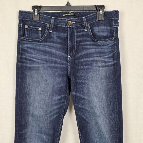 Big Star Desi Skinny Jeans 30R Dark Wash Stretch Denim - Picture 3 of 12